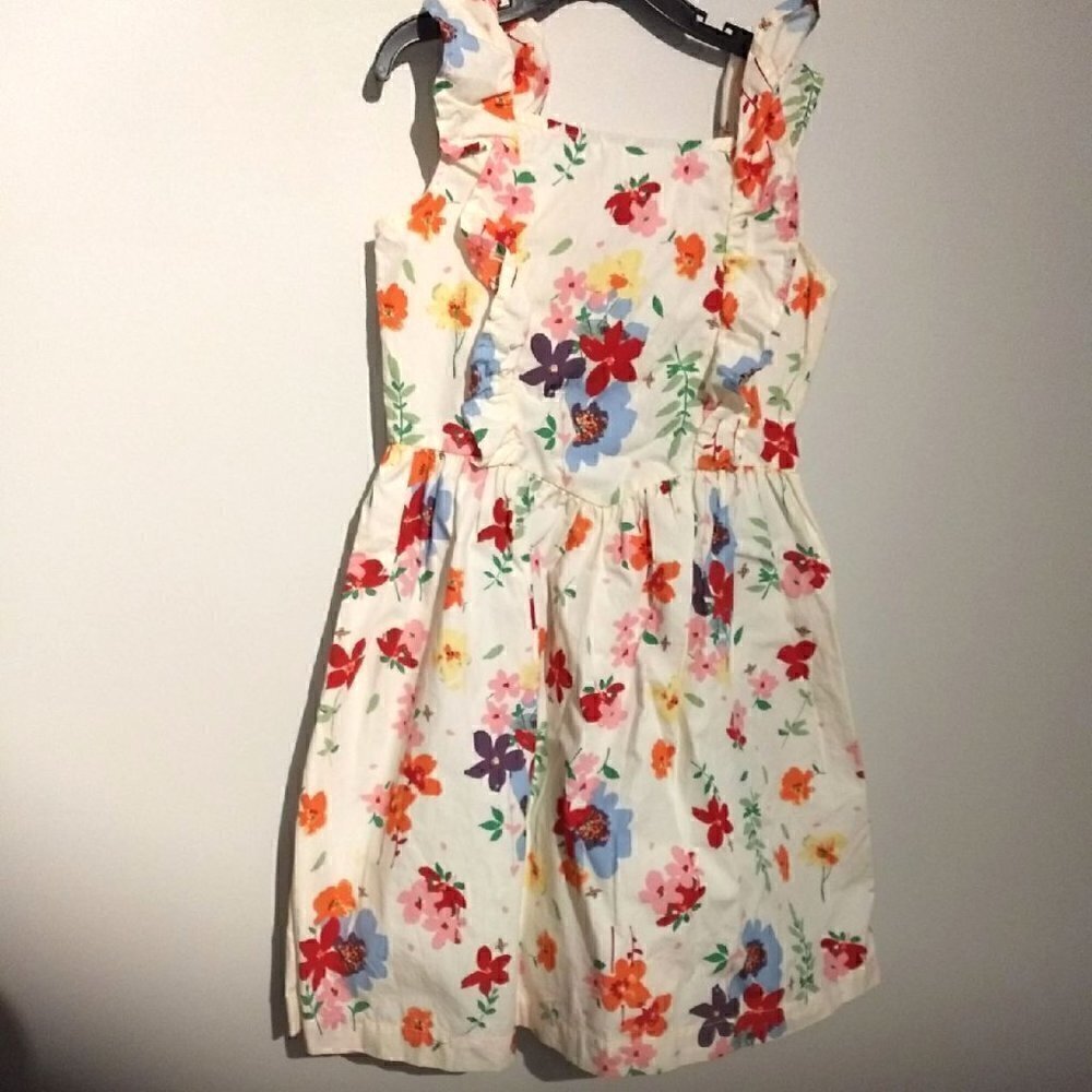 Hanna Andersson 130(8) spring floral dress